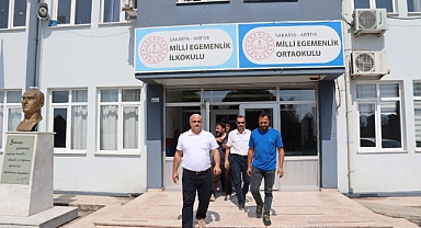 Arifİye İlçe Milli Eğitim Müdürü İlçe Okullarında İncelemelerde Bulundu