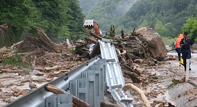 Karadeniz’de Bine Yakın Heyelan Gerçekleşti