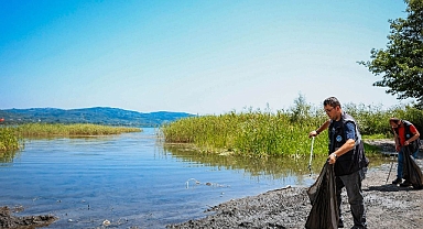 SASKİ, Sapanca Gölü ve Çevresinde Temizlik İşlemine Başladı