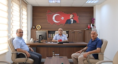 Torul İlçe Millî Eğitim Müdürü Zengin’den Arifiye İlçe Millî Eğitim Müdürü Gülaç’a ziyaret