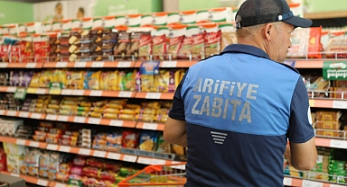 Arifiye Zabıtasından Marketlerde Etiket Denetimi