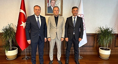 Murat Kaya'dan Bakan Duran'a hayırlı olsun ziyareti