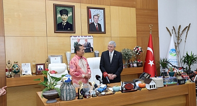 Yüce’nin Ağırladığı Endonezya Heyeti Sakarya’ya Hayran Kaldı