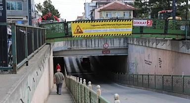 Arifiye alt geçidi araçlara açıldı