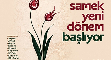 Büyükşehir SAMEK’ler için takvimi paylaştı: 11 merkez 49 branşta eğitim