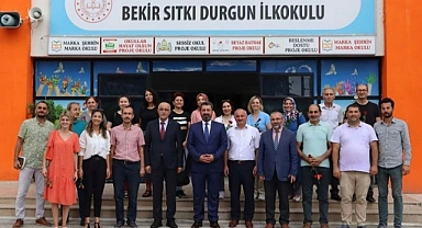 İl Milli Eğitim Müdürü Ebubekir Sıddık Savaşçı, Bekir Sıtkı Durgun İlkokulunu Ziyaret Etti