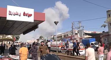 İsrail bu kez de Han Yunus Hastanesi yakınını hedef aldı