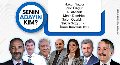 Yerel seçimlerde sizin adayınız kim?