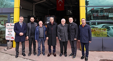 “Şehrimiz esnafının yanında olmaya devam edeceğiz”