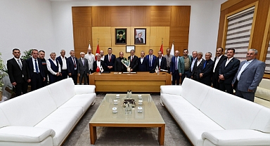 Yusuf Alemdar Muhtarları Ağırladı