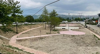 Zübeyde Hanım Caddesinde Yapılan Park Çalışmasında Sona Gelindi