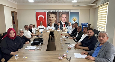 Belediye Meclis Üyeleriyle Aylık Grup Toplantısı Gerçekleştirildi