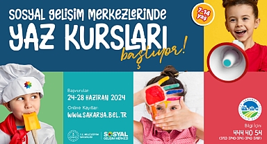SGM Yaz Kurslarında Kayıtlar Başlıyor