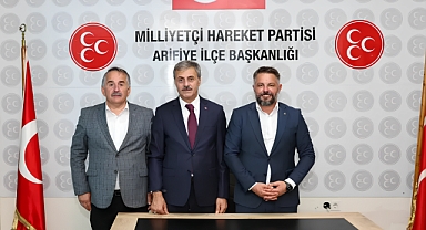 Alemdar’dan Arifiye MHP İlçe Başkanlığına Ziyaret