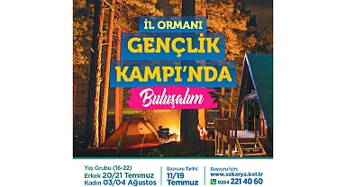 İl Ormanı Gençlik Kampı Kayıtları Bitiyor