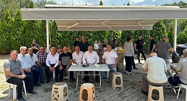 İsmail Karakullukçu ve Teşkilat Mensupları Aşure Etkinliğine Katıldı