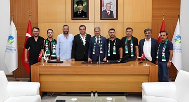 Sakaryaspor Yönetiminden Yusuf Alemdar’a Ziyaret 