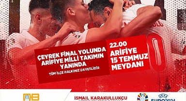 Türkiye-Avusturya Maçı 15 Temmuz Meydanından Canlı Yayınlanacak