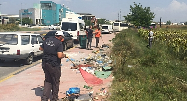 Arifiye Belediyesinden Terminal Bölgesinde Temizlik Çalışması