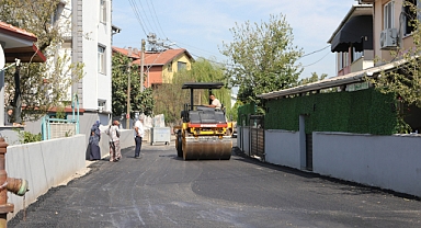 Yukarı Kirazca Mahallesinde Asfalt Çalışmaları Tamamlandı