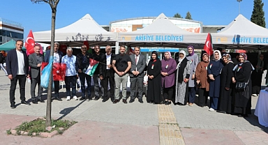 Başkan Karakullukçudan Filistin Kermesine Ziyaret