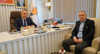 Arifiye Belediye Başkan Yardımcısı Serkan Çarktan, AK Parti Sakarya İl Başkanı Yunus Tever'i Ziyaret Etti
