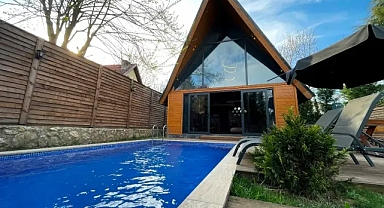 Sapanca'da bungalov çılgınlığı! Yılbaşı öncesi doluluk oranı yüzde 80’i geçti!