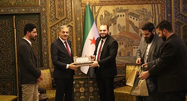 Başkan Yusuf Alemdar Şam’da Temaslarda Bulundu