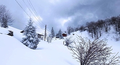 Sakarya’da 2025’in İlk Kar Yağışı! Keremali Yaylası Bembeyaz