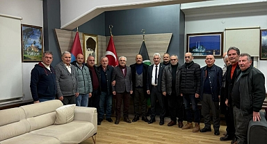 Arifiye Muhtarlarından Sakarya Trabzonlular Derneği’ne Ziyaret