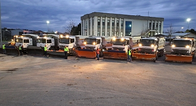 Sakarya’da Kar Alarmı! Büyükşehir Ekipleri Teyakkuzda