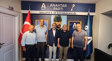 Erzurumlular Derneği’nden Anahtar Parti İl Başkanlığına Ziyaret!