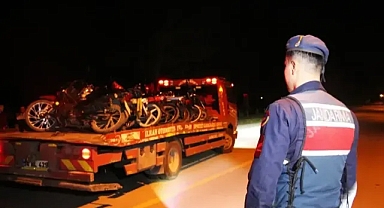 Yasa Dışı Motosiklet Yarışı Öncesi Jandarmadan Büyük Baskın!