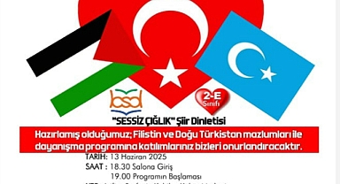 2-E Sınıfı'ndan Anlamlı Etkinlik: “Sessiz Çığlık” Şiir Dinletisi