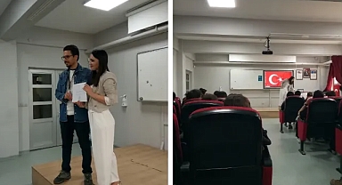 Bir Zamanlar Sıralardaydı, Şimdi Mezun Olduğu Okulda Konuşmacı