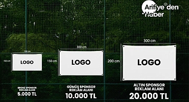 Arifiye Gençlik Turnuvası'nda Sponsorlu Reklam Alanları