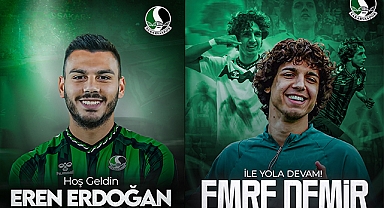 Emre Demir ve Eren Erdoğan Sakaryaspor’da! Taraftar Heyecanlı