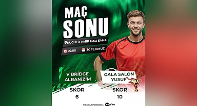 Sahada Fırtına Gibi Estiler: Gala Salon Yusuf 10 - 6 V Bridge Albenizim
