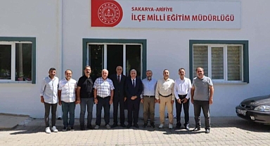 Arifiye’de Devir Teslim Töreni: Ali Dere Göreve Başladı