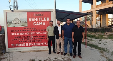 Arifiye Muhtarlar Derneği’nden Hanlı Şehitler Camii’ne Tam Destek