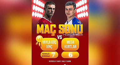 Penaltı Gerilimini Yayla Güç Vinç Kazandı, Yarı Finale Yükseldi!