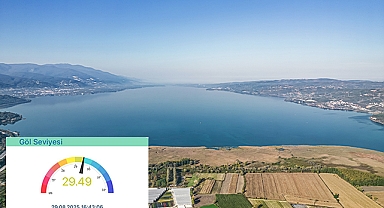 Sapanca Gölü’nde Kritik Seviye: İbre Sarıya Döndü, Su Seviyesi 29,49 Metreye Geriledi