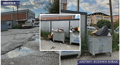 Arifiye Mahallesi’nde Yol ve Çöp Sorunu Büyüyor