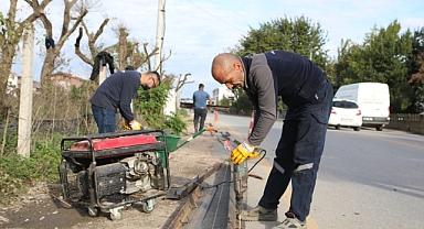 Funda Caddesi’nde Kaldırım Çalışmaları Başladı