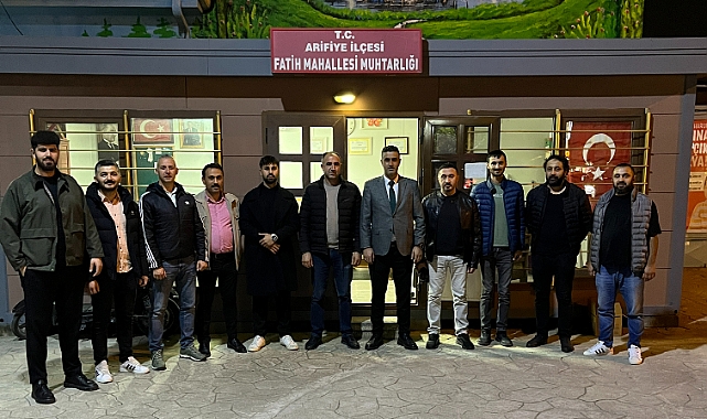Anahtar Parti'den Fatih Mahallesi Muhtarlığı'na Nezaket Ziyareti