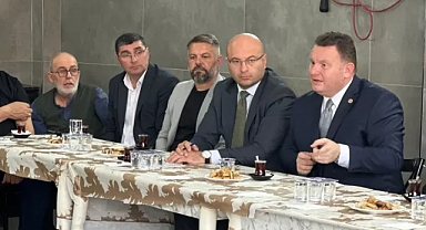 MHP Heyeti Artvin Sanayi Sitesi’nde Esnafla Buluştu