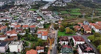 Serdivan’da Trafiği Rahatlatacak Yeni Güzergâhta Çalışmalar Hızlandı 