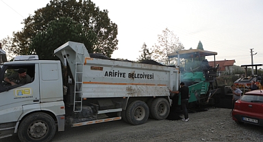 Yukarı Kirazca’da Asfalt Çalışmaları Başladı
