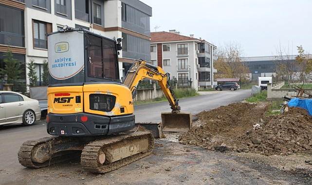 Arifiye’de Altyapı ve Çevre Düzenleme Seferberliği