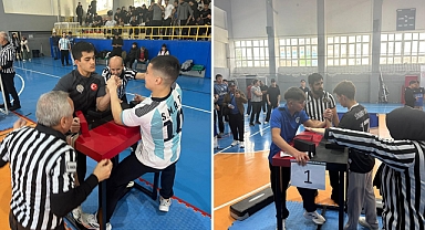 Arifiye SATSO Motorlu Araçlar MTAL’den Bilek Güreşinde Çifte Şampiyonluk!